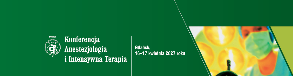 Konferencja Anestezjologia i Intensywna Terapia 2027